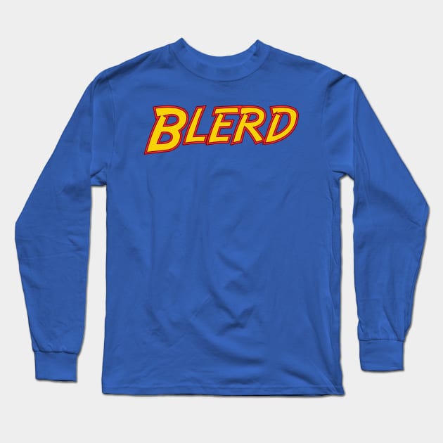 Blerd Jones Long Sleeve T-Shirt by Spatski